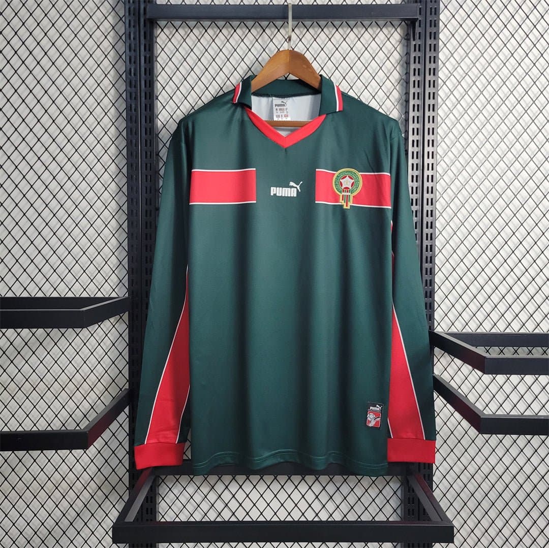 Morocco 1998 Retro Football Shirt