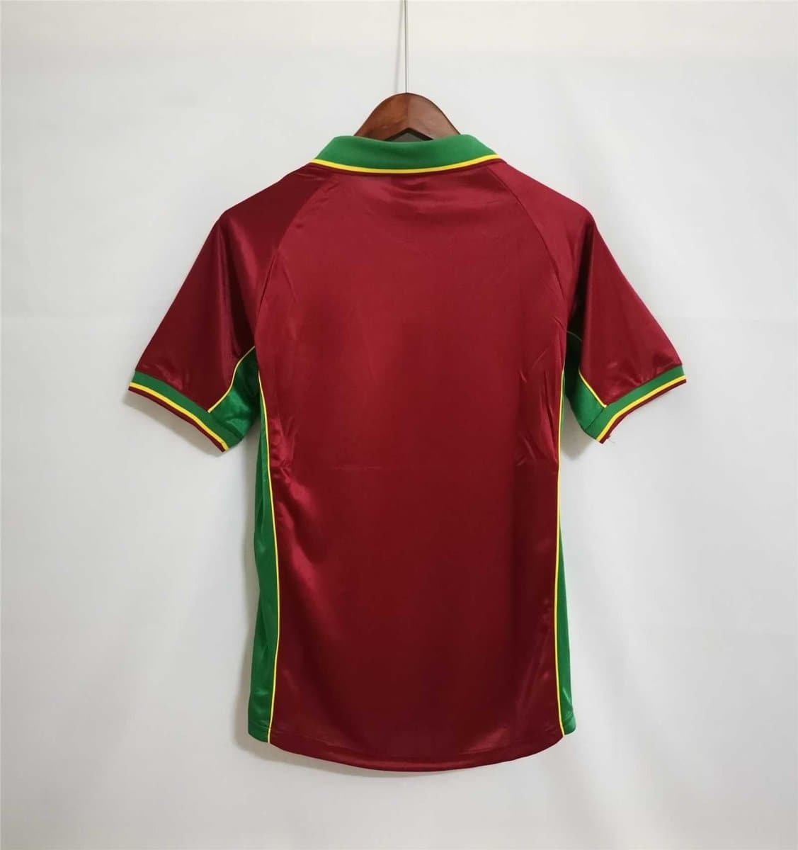 Portugal 1998 Home Retro Football Jersey