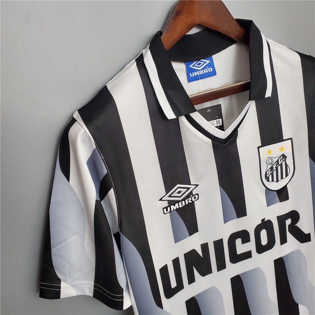 Santos 1998 Away Retro Football Shirt