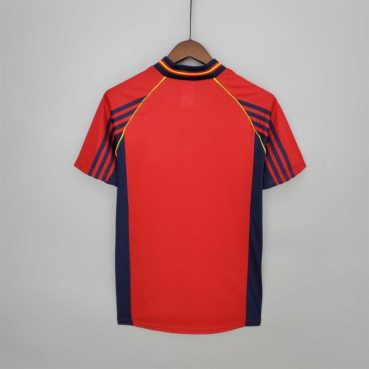Spain 1998 Home Retro Football Jersey