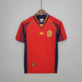 Spain 1998 Home Retro Football Jersey
