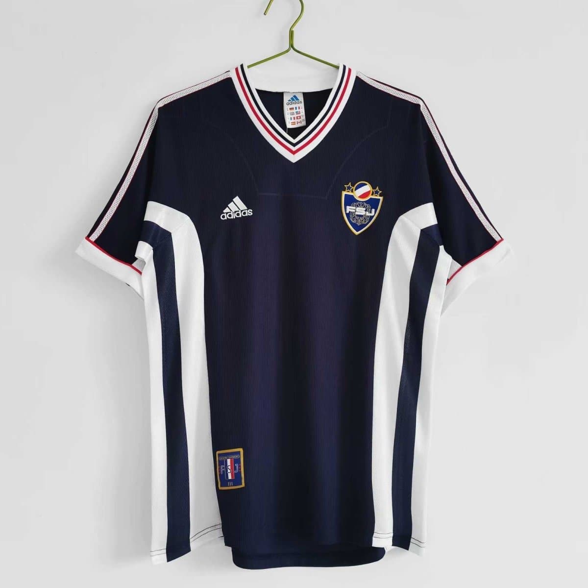 Yugoslavia 1998 Home Retro Football Jersey
