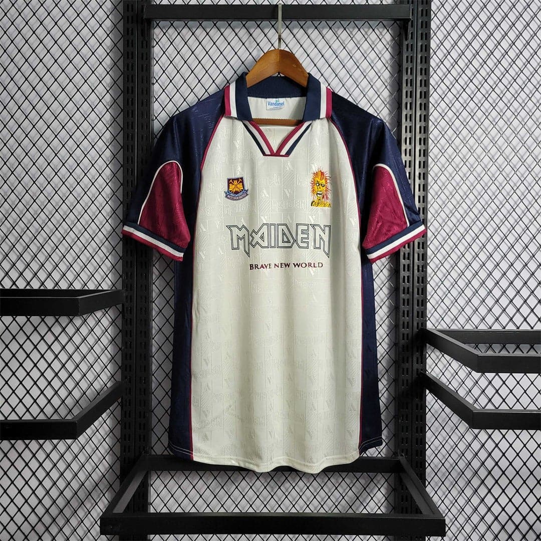 West Ham 1999 Retro Away Football Jersey