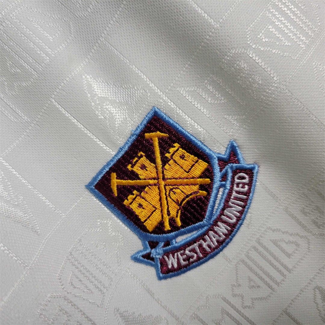 West Ham 1999 Retro Away Football Jersey