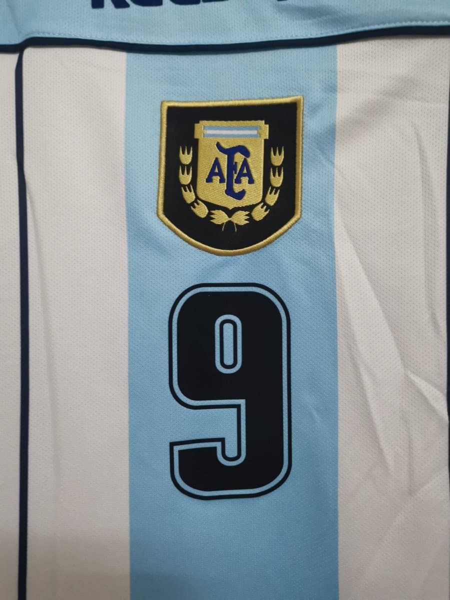 Argentina 2000 Home Retro Football Jersey
