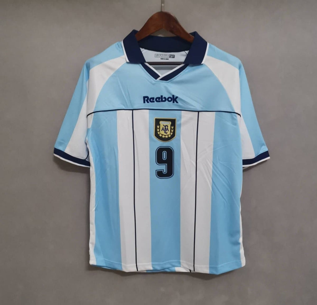 Argentina 2000 Home Retro Football Jersey