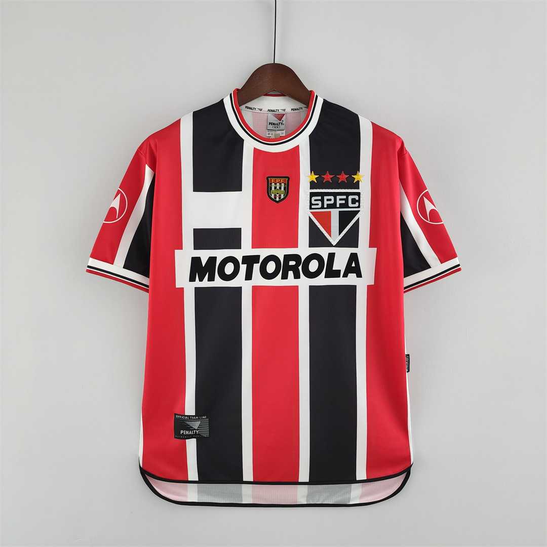 Sao Paulo 2000 Away Retro Football Jersey