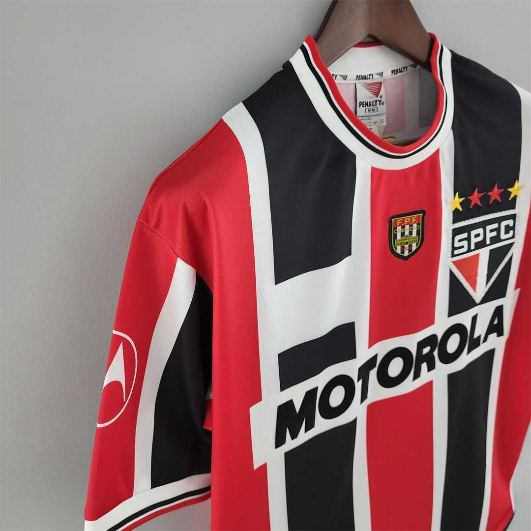 Sao Paulo 2000 Away Retro Football Jersey