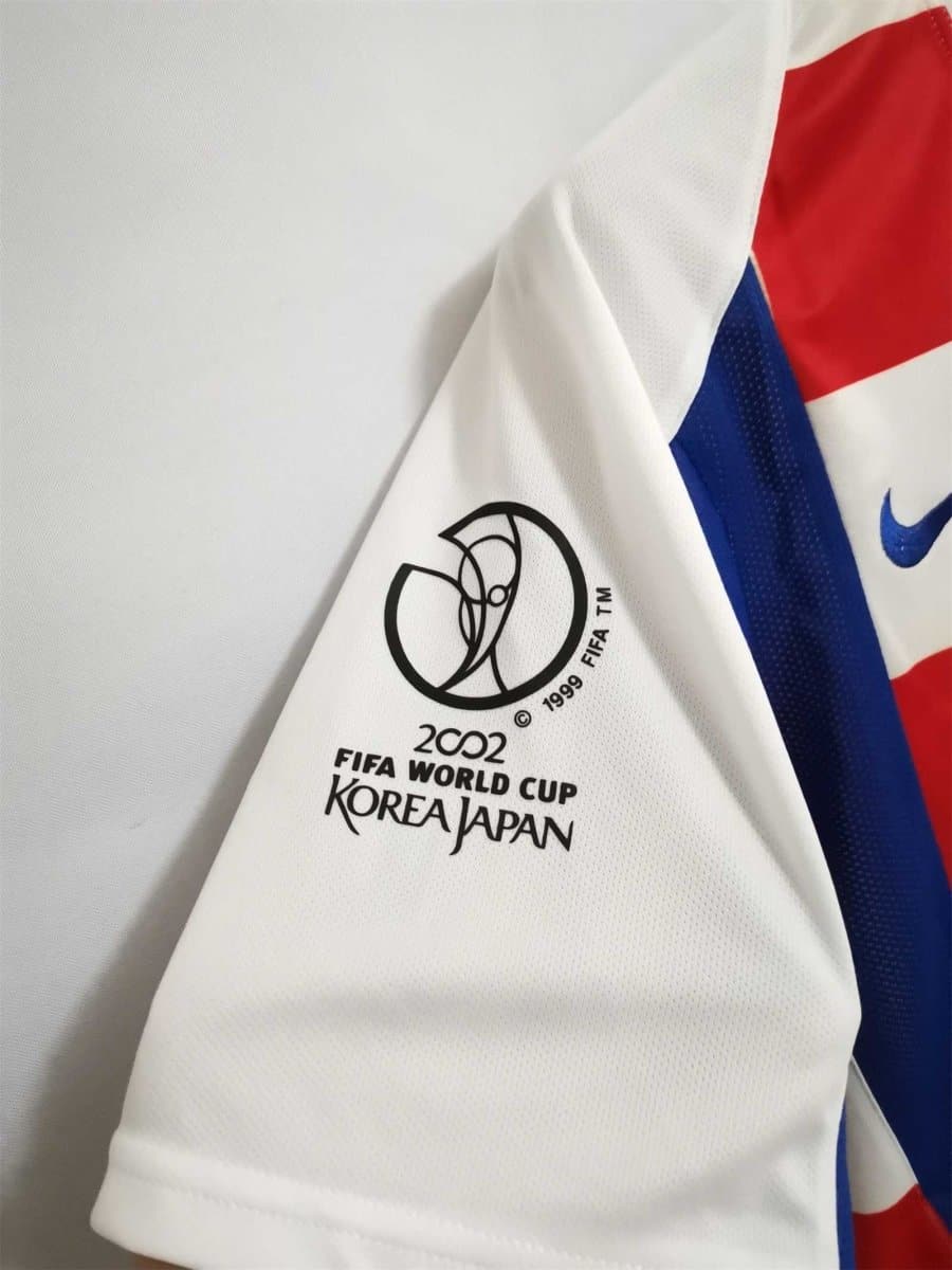 Croatia 2002 Home Retro Football Jersey