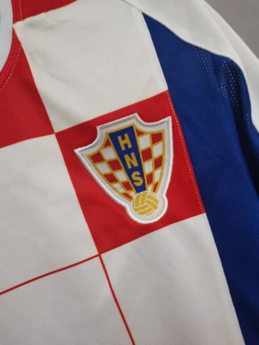 Croatia 2002 Home Retro Football Jersey