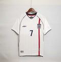 England 2002 Home Retro Football Jersey