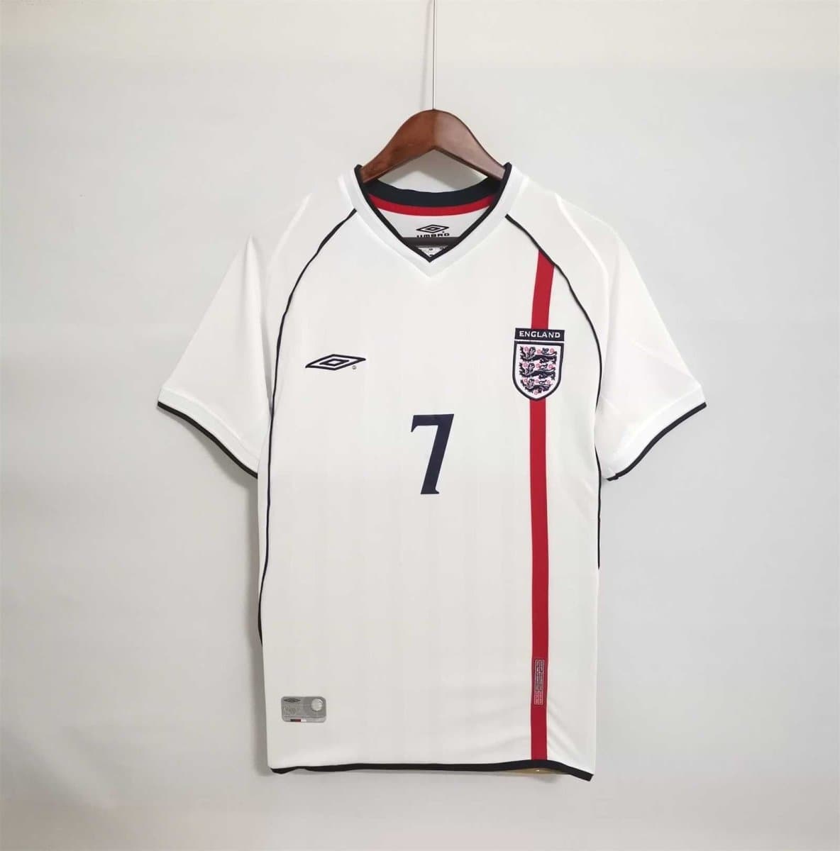 England 2002 Home Retro Football Jersey
