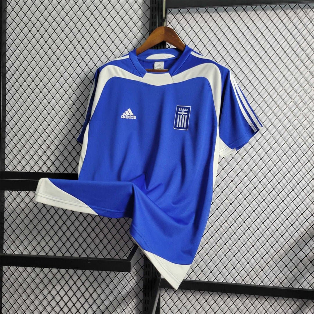 Greece 2004 Away Retro Football Jersey