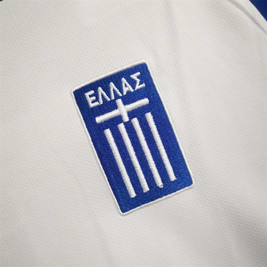 Greece 2004 Home Retro Football Jersey