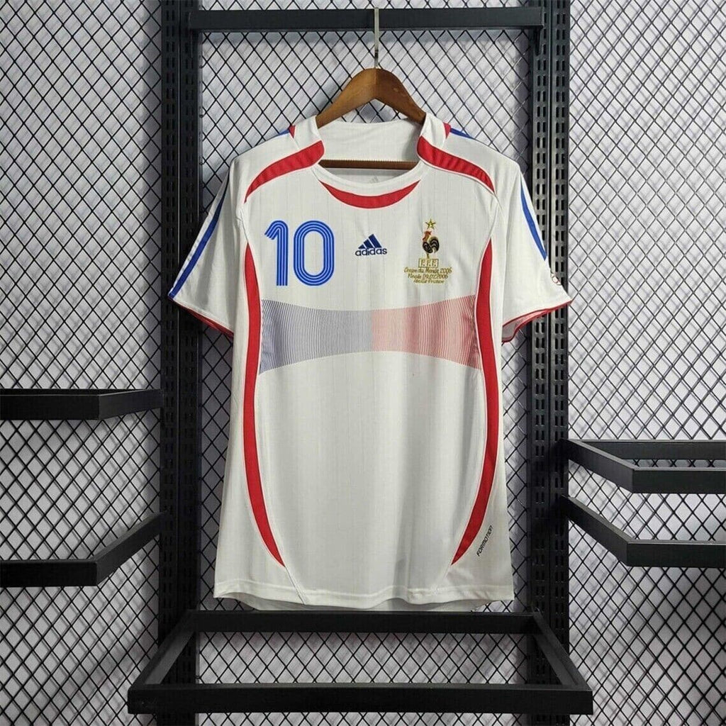 France 2006 Away Retro Football Jersey