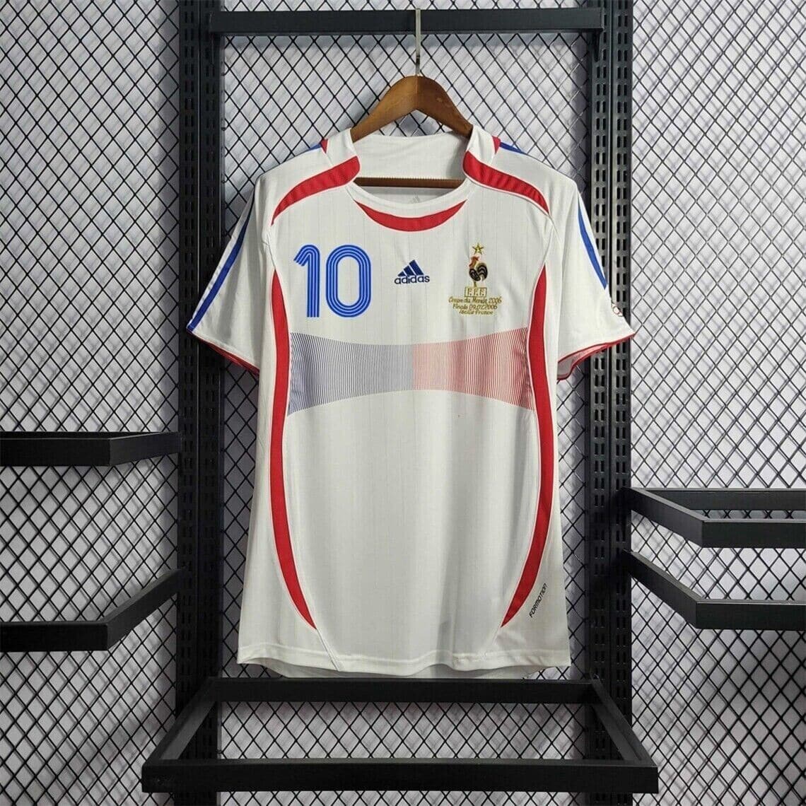 France 2006 Away Retro Football Jersey