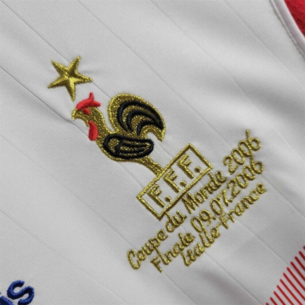 France 2006 Away Retro Football Jersey