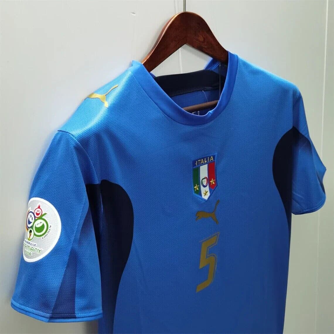 Italy 2006 World Cup Home Jersey
