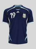 Argentina 2006 Away Football Jersey Messi