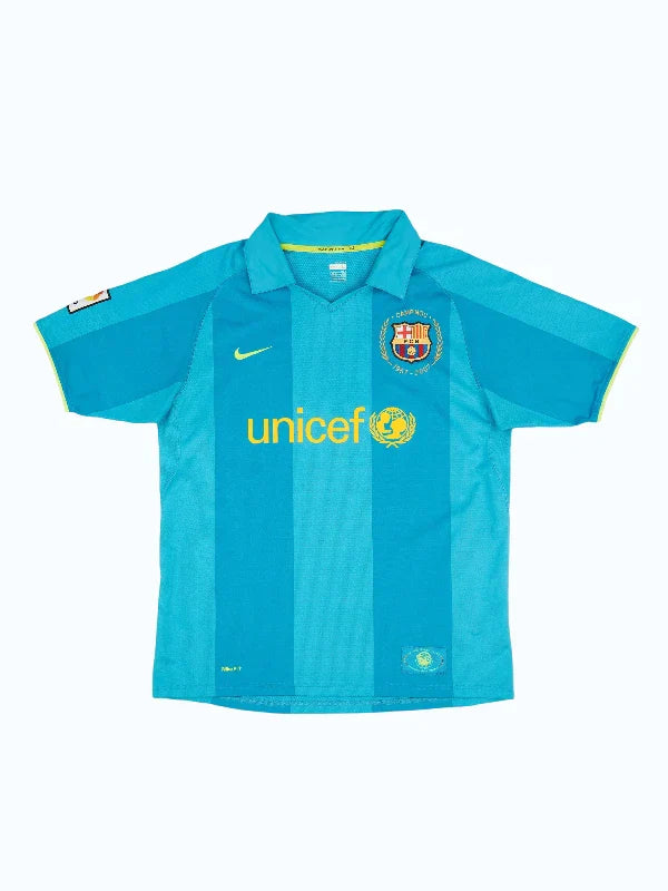 Barcelona 2007-09 Away Retro Football Shirt