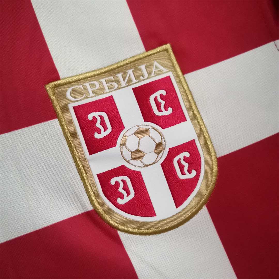 Serbia 2010 Home Retro Football Jersey