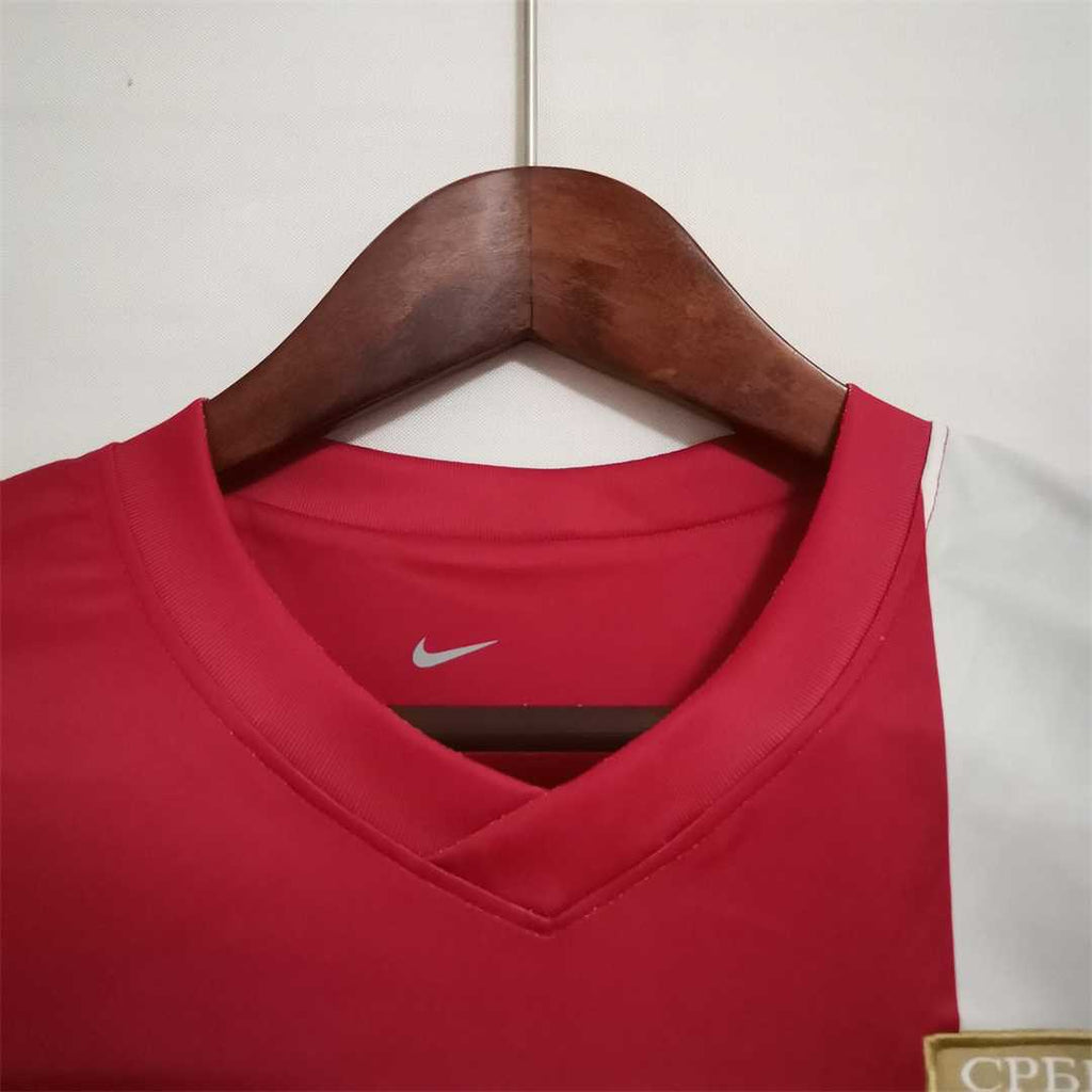 Serbia 2010 Home Retro Football Jersey
