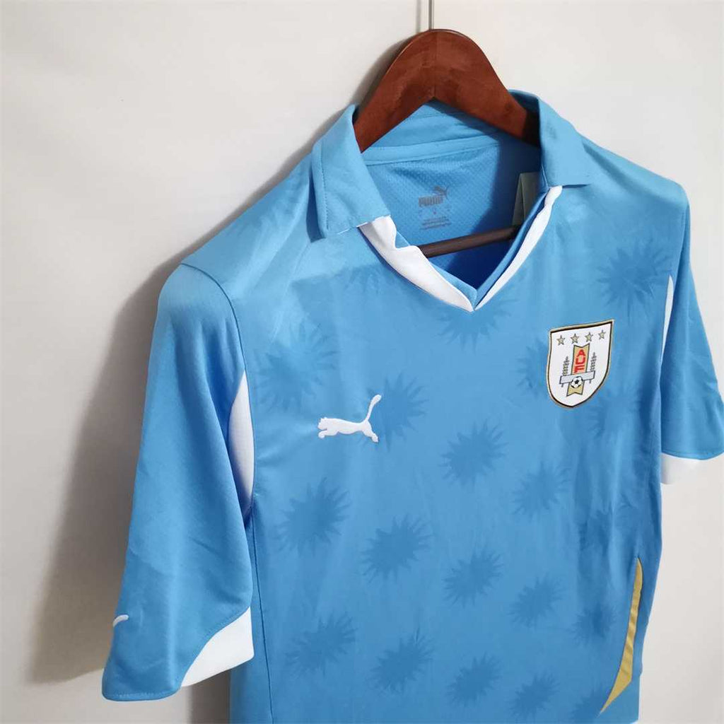 Uruguay 2010 Home Retro Football Jersey