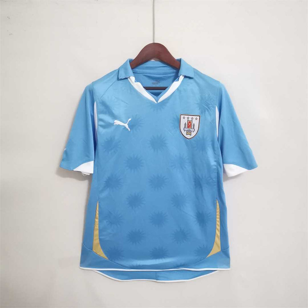 Uruguay 2010 Home Retro Football Jersey