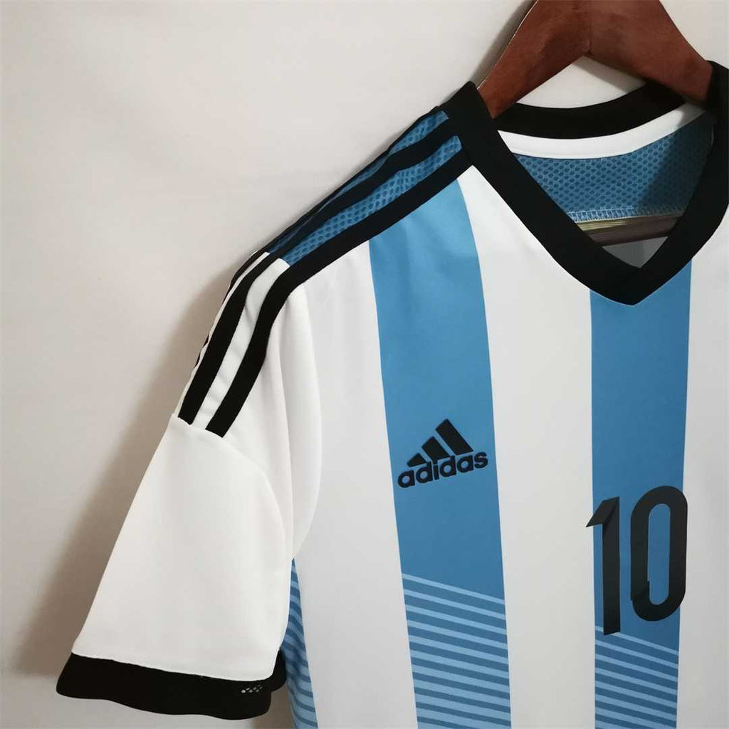 Argentina 2014 Home Retro Football Shirt