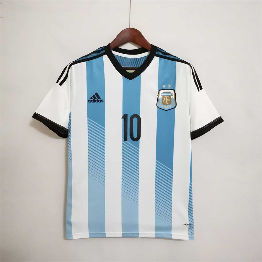 Argentina 2014 Home Retro Football Shirt