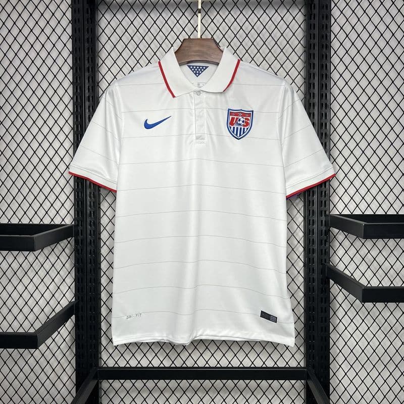 USA 2014 Home Retro Football Jersey