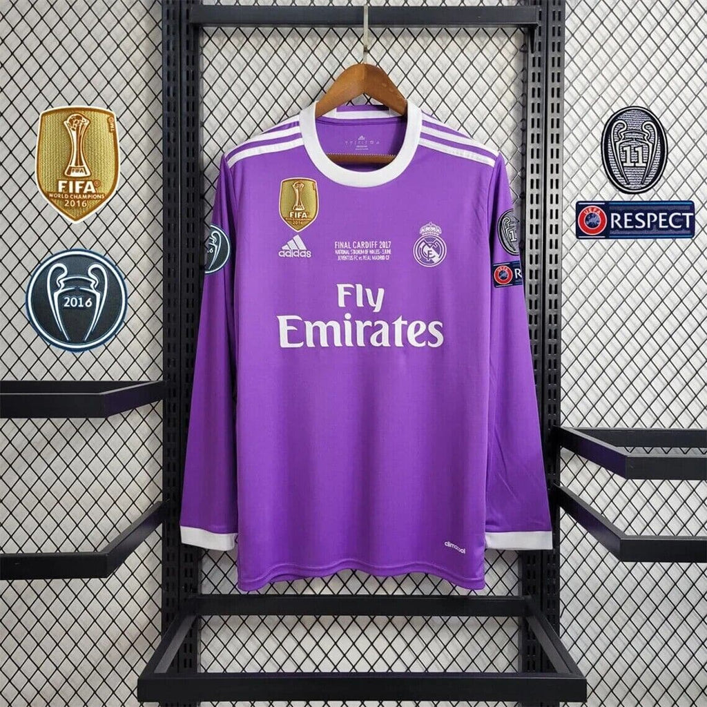 Real Madrid 2016-2017 Away Football Jersey