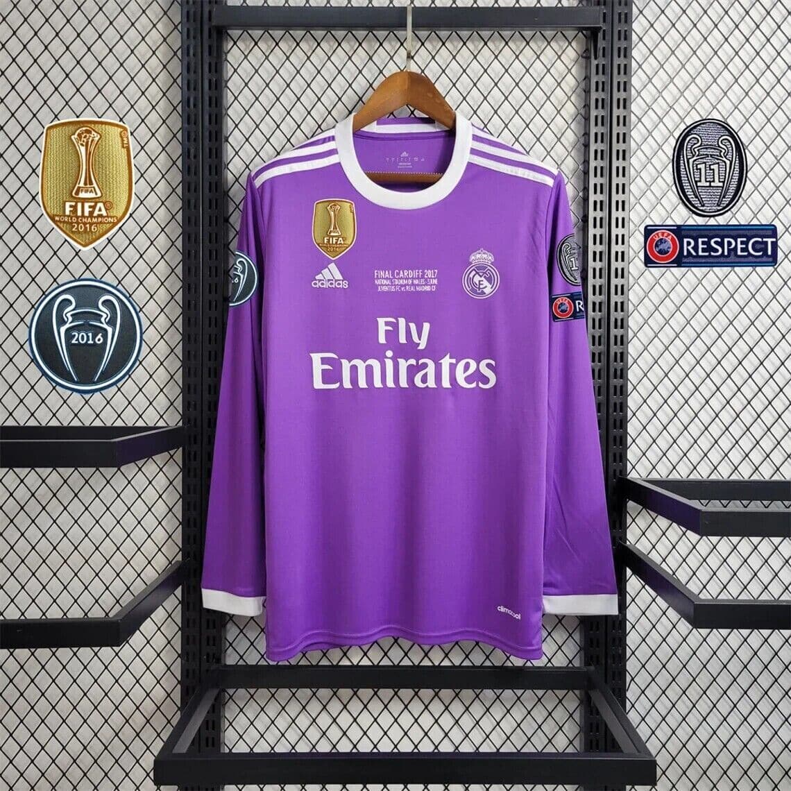 Real Madrid 2016-2017 Away Football Jersey