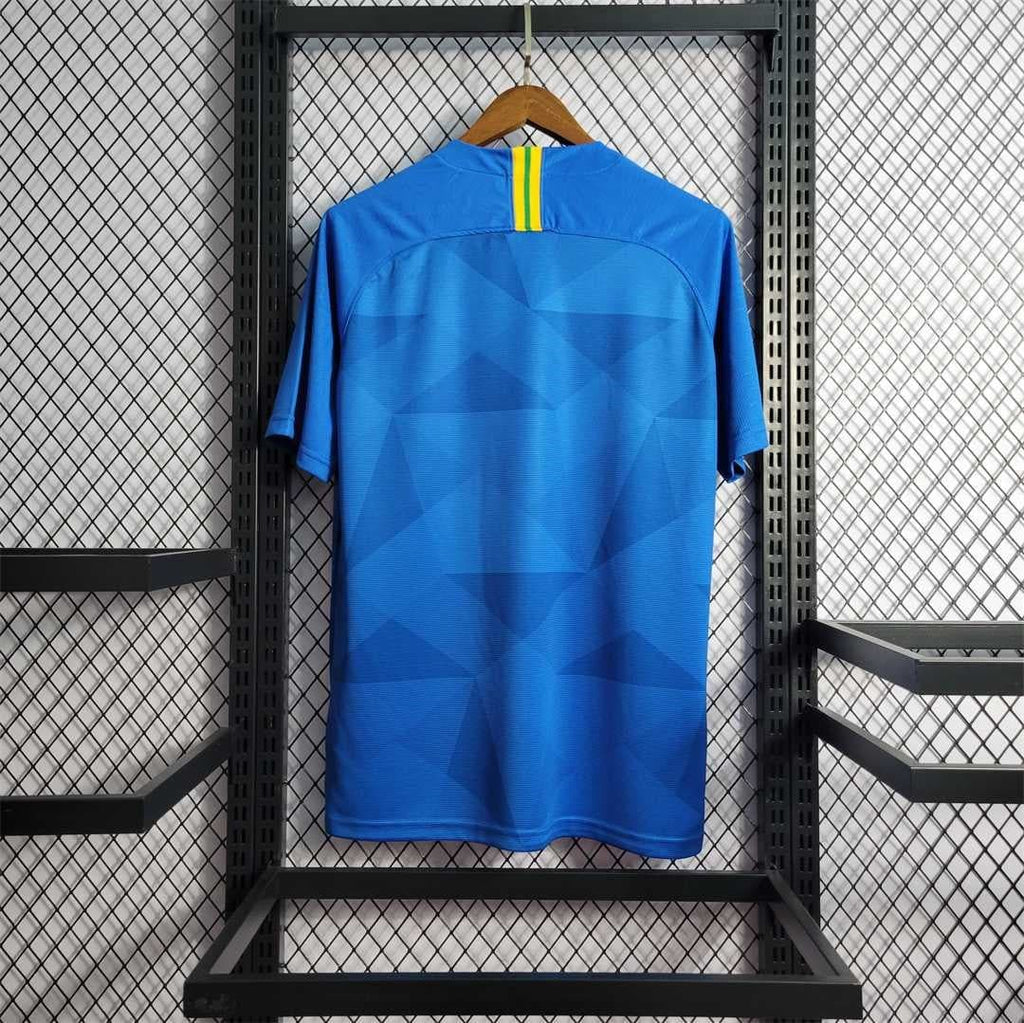 Brazil 2018 Away Retro Football Shirt