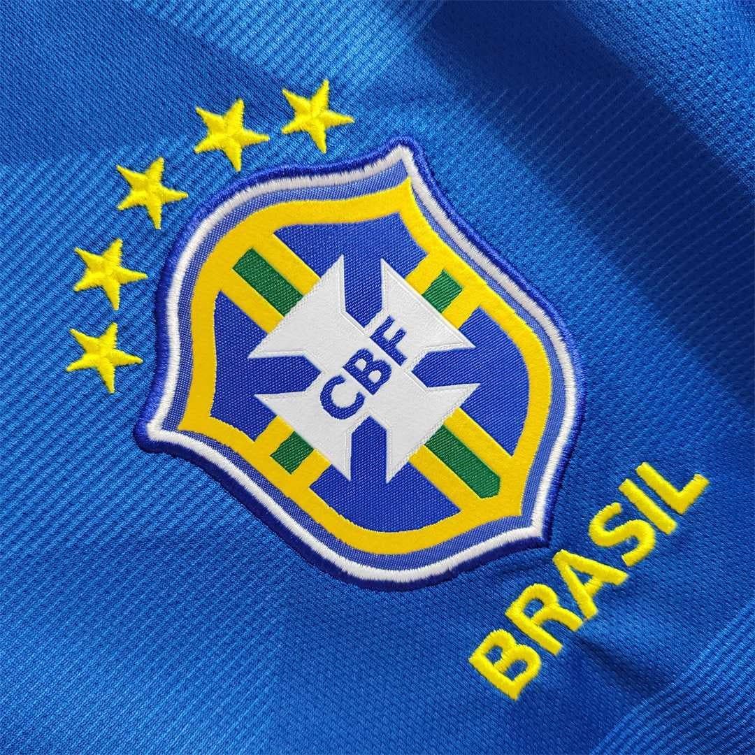 Brazil 2018 Away Retro Football Shirt