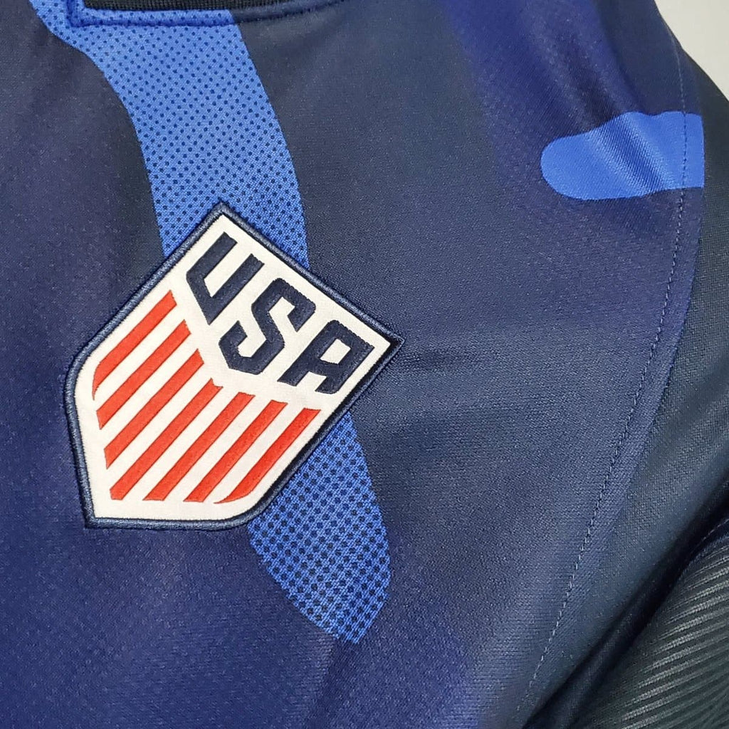 USA 2020 Away Retro Football Jersey