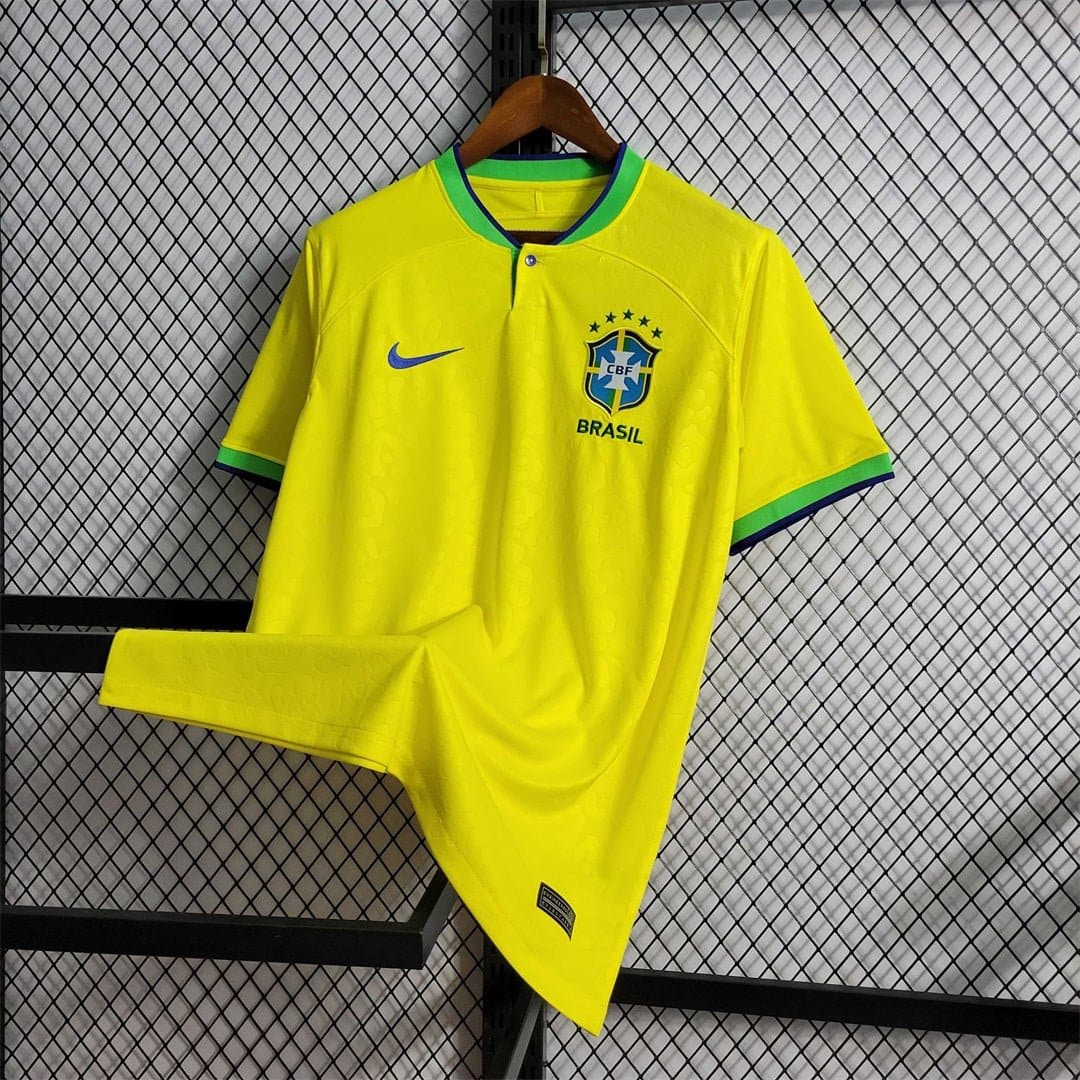 Brazil 2022 Home Football Jersey