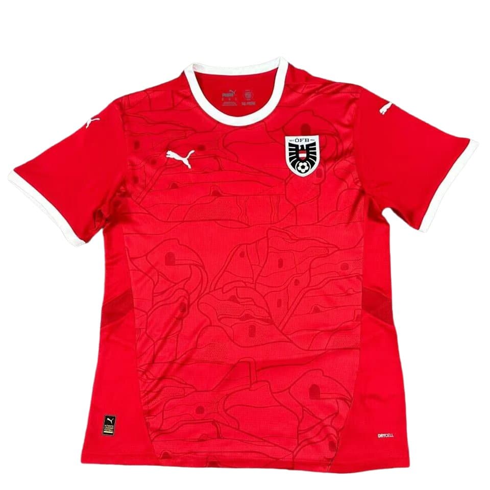 Austria 2024 Home Retro Football Shirt