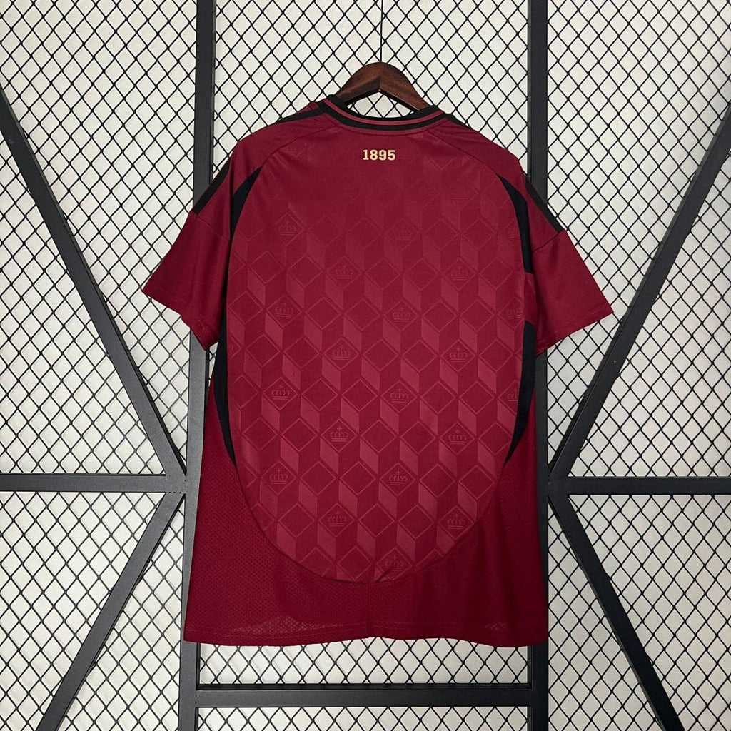 Belgium 2024 Retro Home Football Shirt