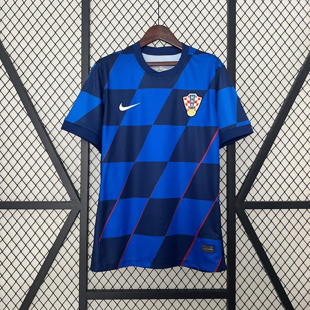 Croatia 2024 Retro Away Football Jersey