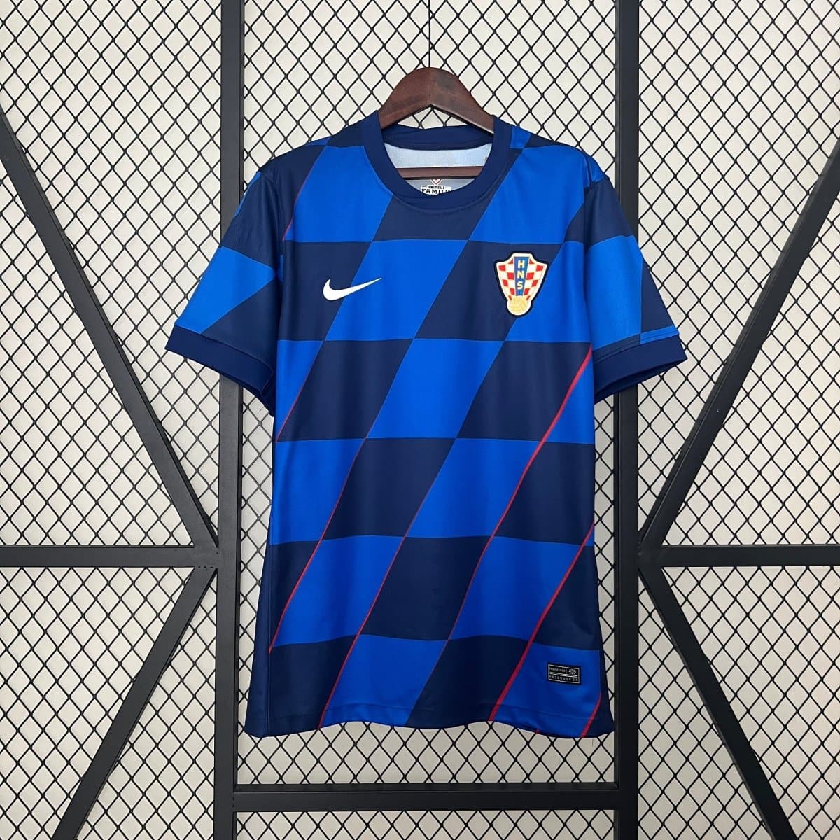 Croatia 2024 Retro Away Football Jersey