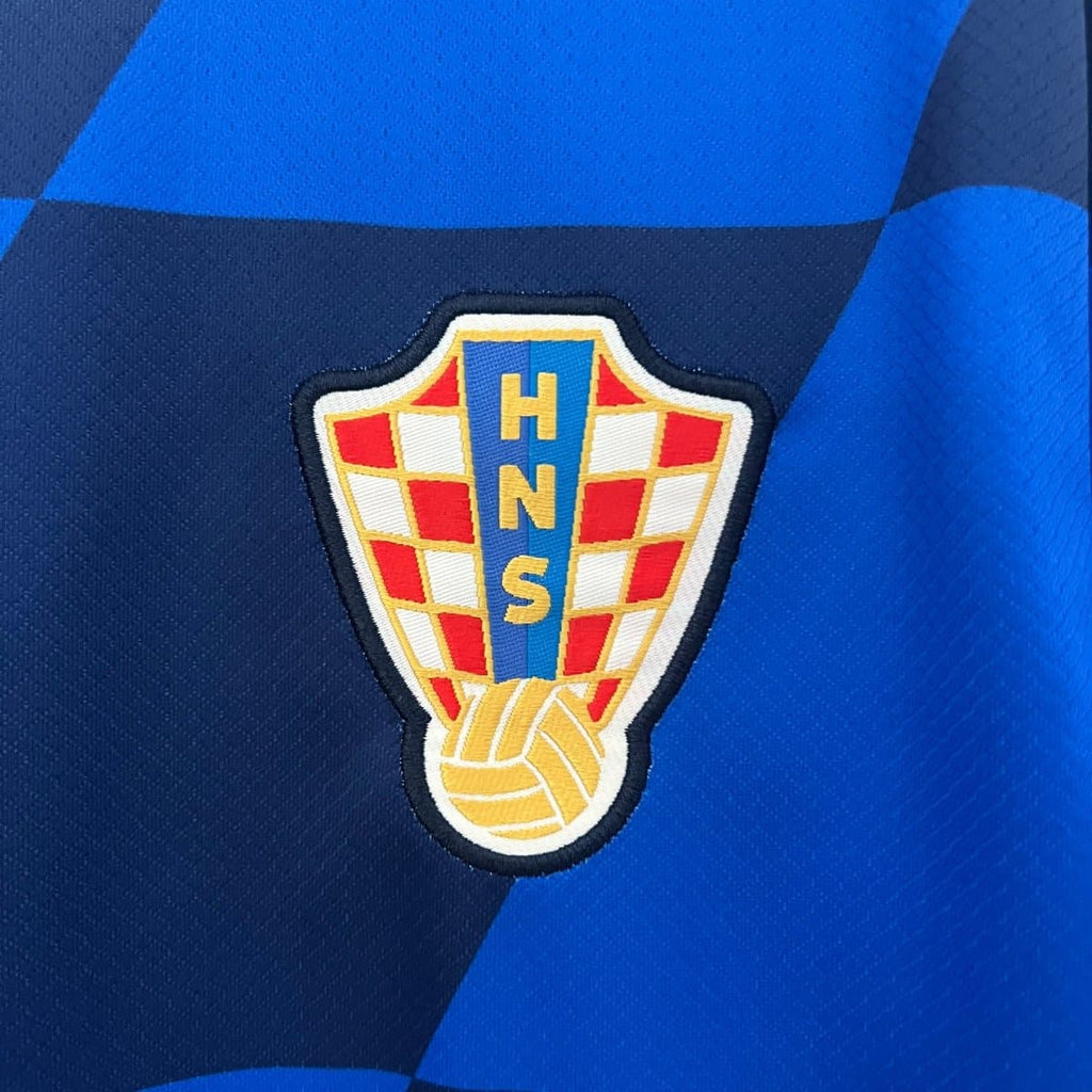 Croatia 2024 Retro Away Football Jersey