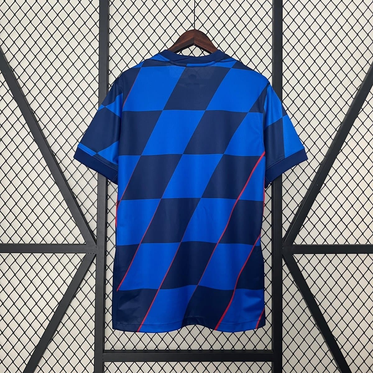 Croatia 2024 Retro Away Football Jersey