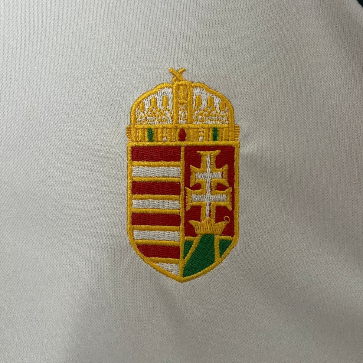 Hungary 2024 Retro Home Football Jersey