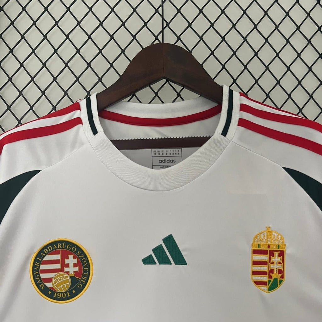 Hungary 2024 Retro Home Football Jersey