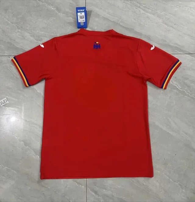 Romania 2024 Away Retro Football Jersey