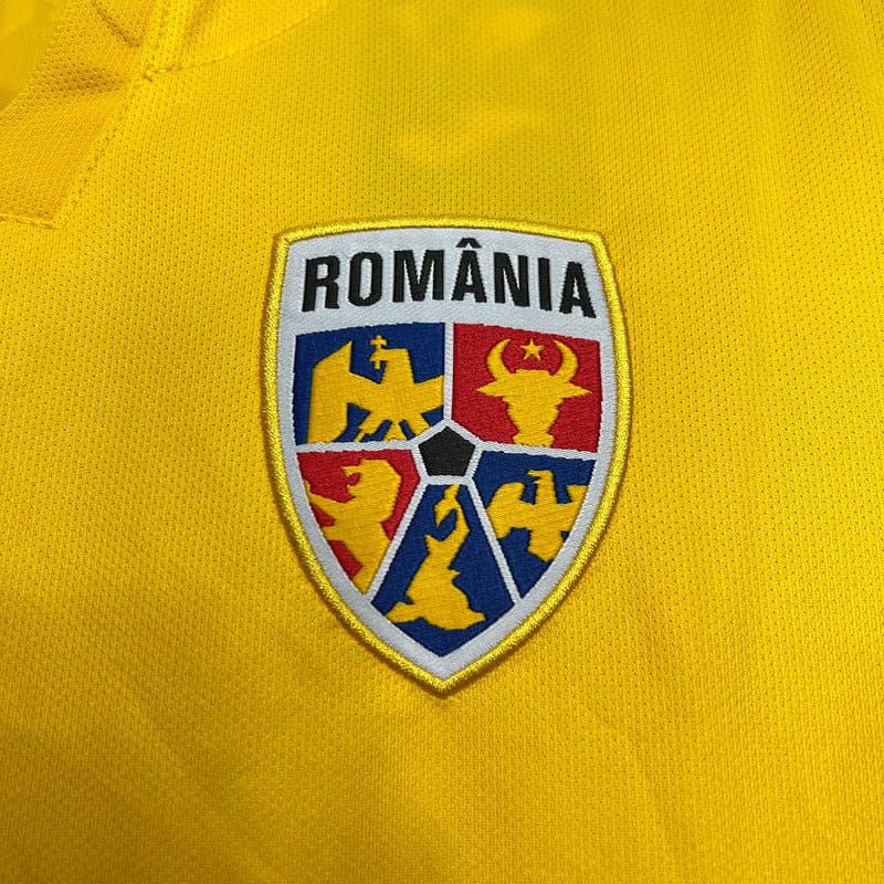 Romania 2024 Home Football Jersey