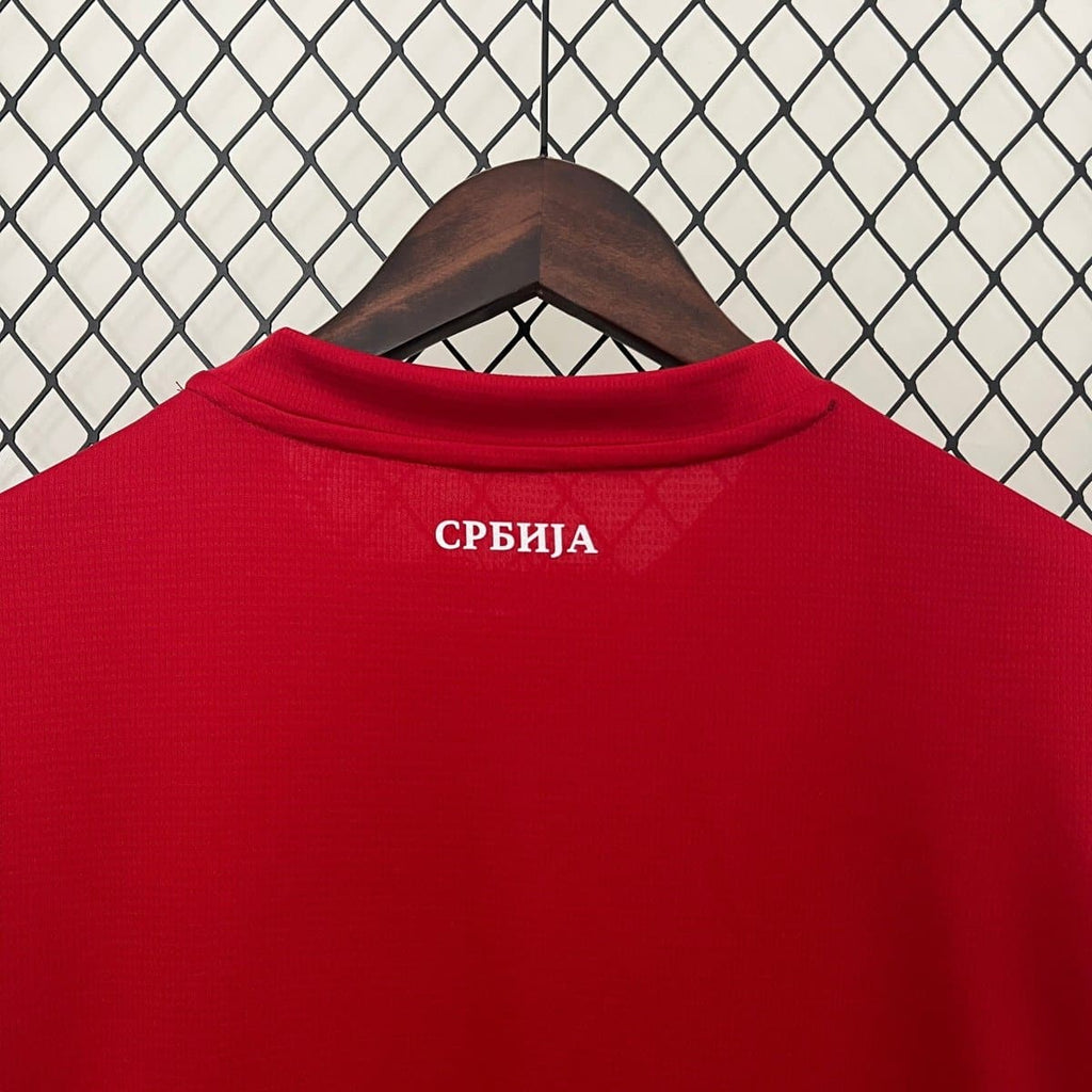 Serbia 2024 Home Football Jersey