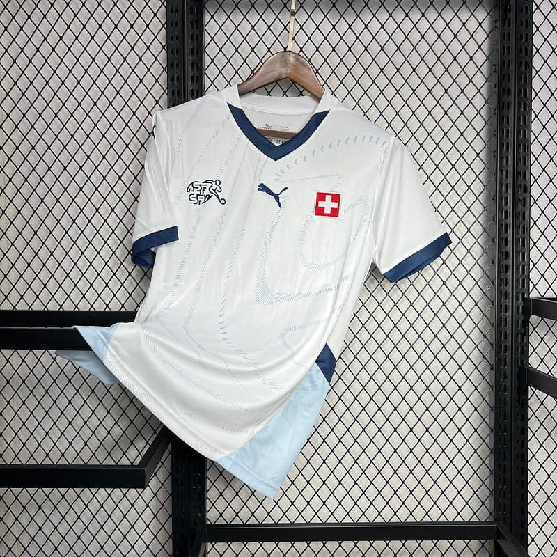 Switzerland 2024 Away Football Jersey