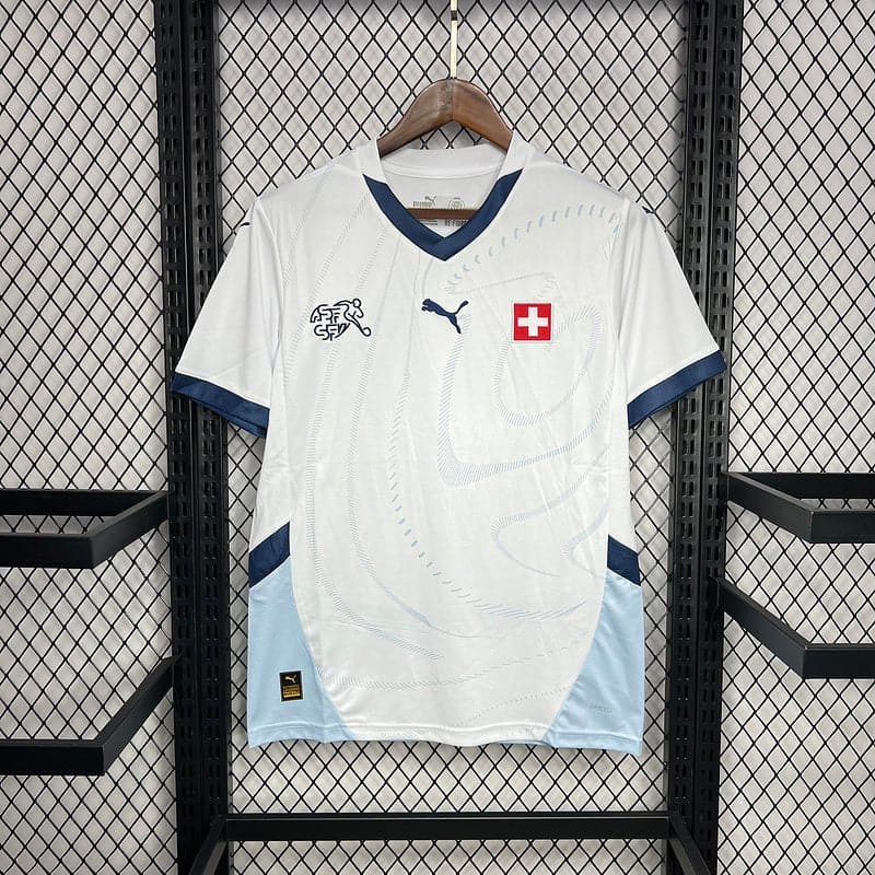 Switzerland 2024 Away Football Jersey